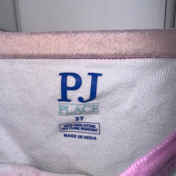 PJ Place 3T White and Pink Love My Pops Pajama Top Camisole Ice Cream Graphic - Picture 4 of 5